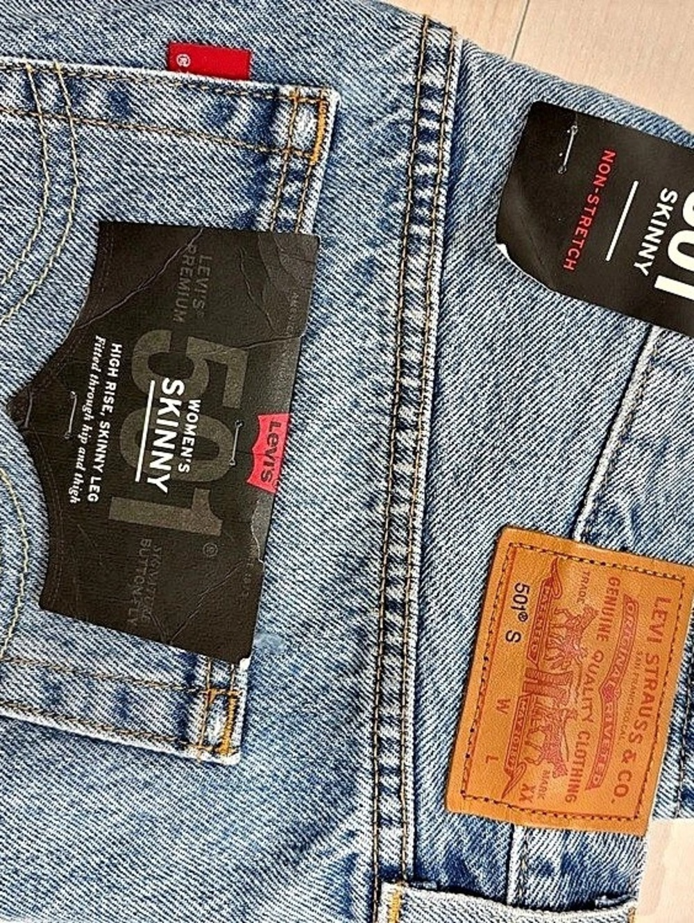 Levi's 501 Skinny High Rise - Picture 4 of 5